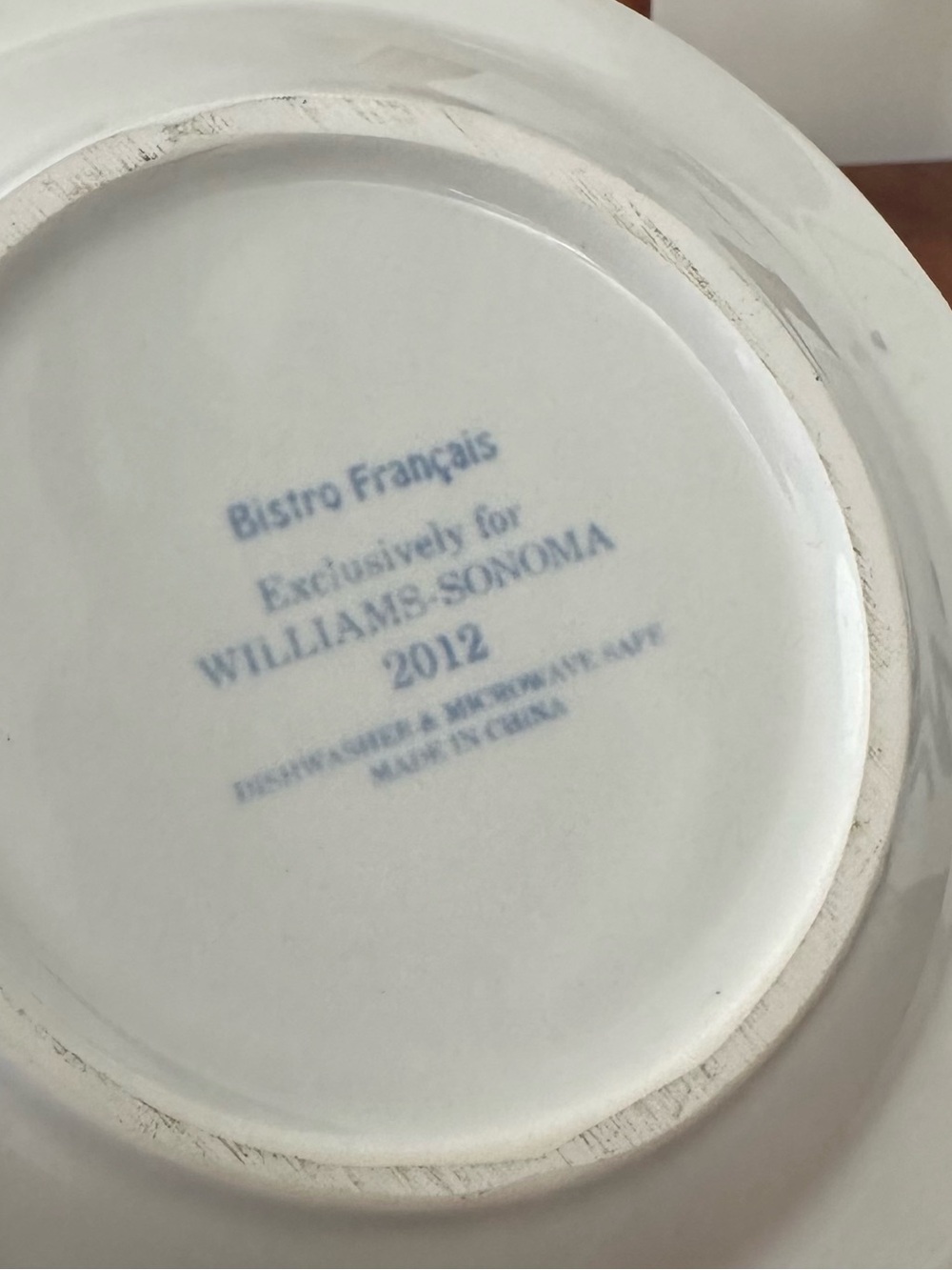 WIilliams Sonoma 2012 Bistro Francais Covered Confiture Jelly Jam Dish and Lid - Picture 4 of 6